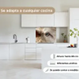 Schaap - Oog - Wit keuken achterwand 2 middel -sfeer4_ES