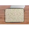 Abstract - Lijnen - Beige laptophoes neopreen klein 279 -tafel