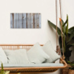 Hout - Planken - Verweerd tuinposter los doek klein -sfeer7
