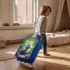 Donny Dino Kinderkoffer - Blauw klein -sfeer1