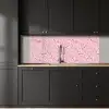 Terrazzo -  Patroon - Kleurrijk - Roze keuken achterwand 2 middel 871 -sfeer1