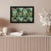 Tropical - Bloemen - Bladeren - Jungle fotolijst zwart zonder passe partout klein -sfeer5