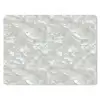 Parelmoerglans - Wit - Schelp muismat rubber klein 262 -3d