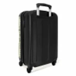 Grafisch - Patroon - Groen NBS - Handbagage koffer - Volwassenen Unisex middel -achterkant