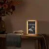 Koffie - Croissant - Tekst Light Box met kabel (Tafellamp) klein -sfeer4