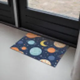 Ruimte - Planeten - Kleurrijk Deurmat klein -sfeer2
