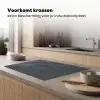 Verweerd Antraciet Canvas Inductie beschermer vinyl 3mm klein -sfeer1