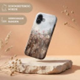 Bloemen - Botanisch - Schilderij - Pastel - Rustiek Toughcase MagSafe Apple iPhone 17 klein -USP_RandenV_NL