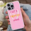 Mama - Quote - Hart - Roze Hoesje iPhone 16 Pro Max met koord klein -sfeer3