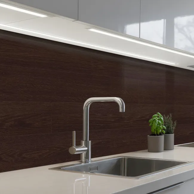 Patroon - Hardhout - Plank keuken achterwand 2 middel 871 -3d_schuin