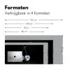 Kersen - Delfts blauw - Fruit Muismat XXL klein -sfeer5