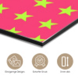 Sterren - Patroon - Roze aluminium wit klein 46 -closeup_DE
