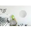 Verwering - Beton - Structuren Wandcirkel aluminium klein -kinderkamer
