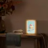 Slagroom - Taart - Blauw - Eten Light Box met kabel (Tafellamp) klein -sfeer4