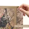 Kimono - Vrouw - kersenbomen Light Box met batterij (Wandlamp) middel -USP_websiteprintNL