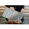 Grafisch - Tegel - Blauw laptophoes neopreen klein 279 -tas