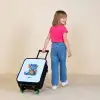 Dinky draakje Kinderkoffer - Zwart klein -sfeer1