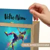 Neon - Voetbal - Schop - Kleurrijk Light Box met kabel (Kinderlampje) klein -USP_websiteprintFR