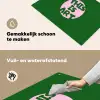 Cirkel - Roze - Tekst - Art Inductie beschemer met haakjes klein -ky-schoon-nl