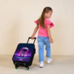 Space hockey Kinderkoffer - Zwart klein -sfeer1