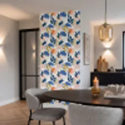 Bloemen - Botanisch - Kleurrijk Behang Vinyl klein 1060 -sfeer3