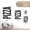 Pizza - Japandi - Decoratie - Vintage tuinposter los doek klein -Xsfeer9_DE