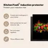 Groente - Eten - Kruiden - Graffiti - Koken Inductie beschermer vinyl 3mm middel -vsfeer2_ENG