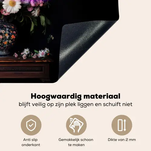 Neon - Vaas - Bloemen Inductie beschemer met haakjes klein -ky-onderkant-nl