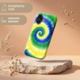Spiraal - Groen - Draaiend Toughcase MagSafe Apple iPhone 17 klein -USP_RandenV_DE