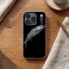 Makreel - Vis - Zwart Telefoonhoesje iPhone 17 Pro klein -sfeer1