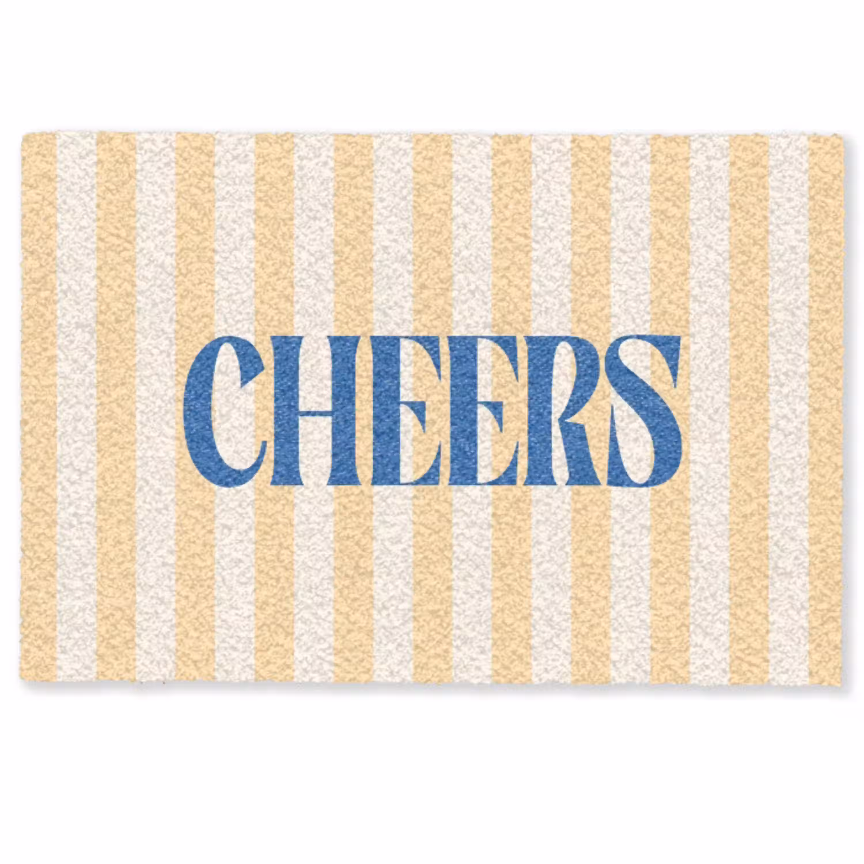 Blauw - Geel - Strepen - Cheers Deurmat klein -zkaufland3d