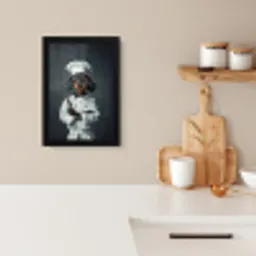 Hond - Garde - Kok KitchenYeah - Keuken - Fotolijst klein -sfeer1