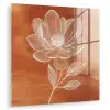 Bloem - Minimalistisch - Wit plexiglas 5mm klein -zzzproduct_nieuw
