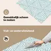 Design - Geometrie - Patroon - Driehoek Inductie beschemer met haakjes klein 777 -ky-schoon-nl