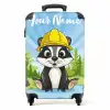 Wally werkbeer NBS - Handbagage koffer - Kinderen Unisex middel -productfoto_recht