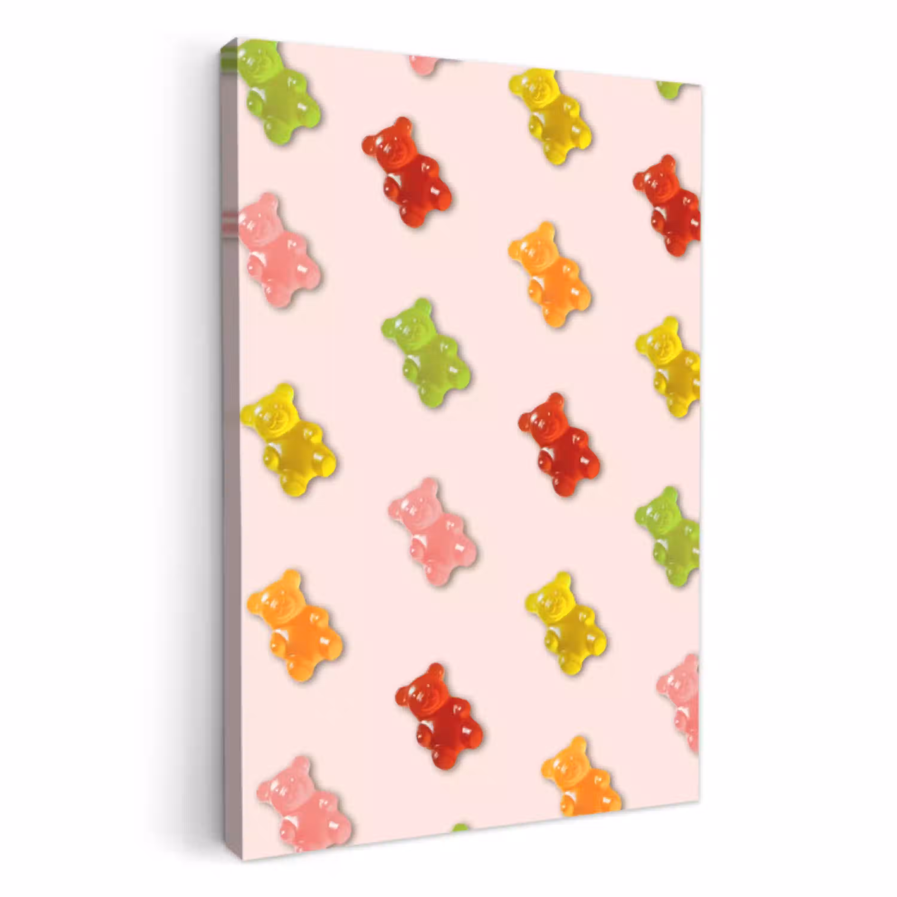 Kleur - Snoep - Roze KitchenYeah - Keuken - Canvas klein -3d