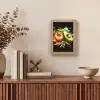 Tomaat - Avocado - Peper - Graffiti - Verf - Modern Light Box met kabel (Tafellamp) klein -sfeer2