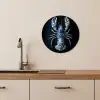 Kreeft - Delftsblauw - Schild - Stoer KitchenYeah - Keuken - Wandcirkel Forex klein -sfeer3