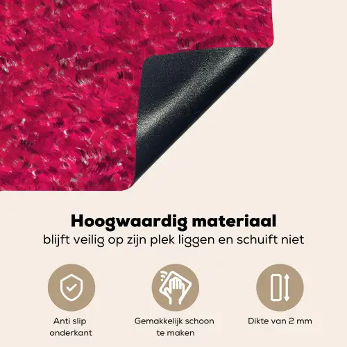Vloeiend - Verf - Texturen - Rood Inductie beschemer met haakjes klein 777 -ky-onderkant-nl