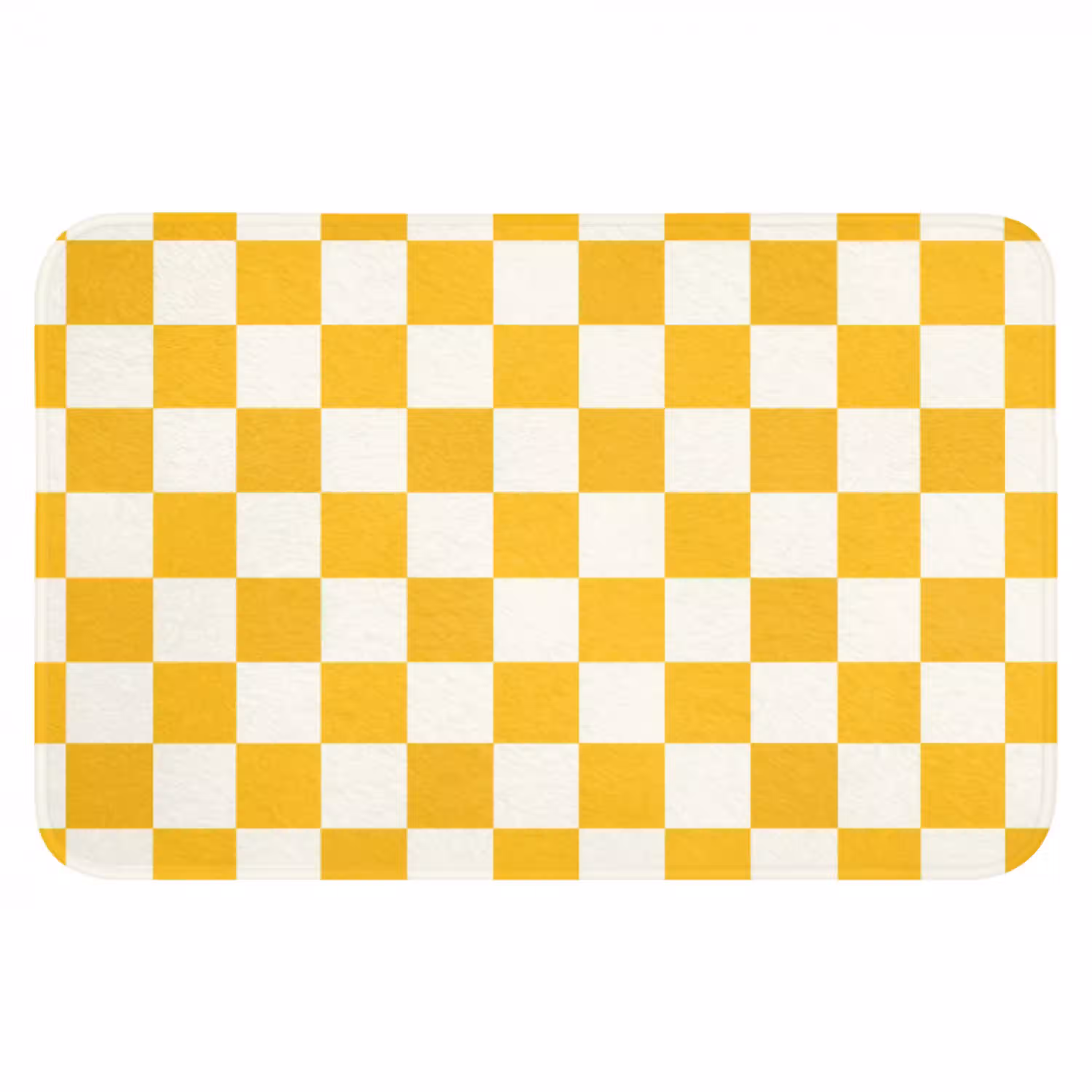Traditioneel - Patroon - Geel Badmat klein 997 -3d