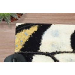 Vlinder - Vleugel - Geel muismat rubber klein -closeup
