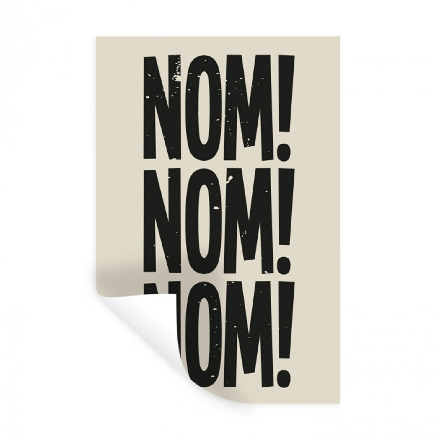 Japandi - Decoratie - Vintage - Zwart Muursticker klein -3d