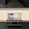 Strandzicht bij de Avondschemering keuken achterwand spatscherm klein -sfeer1