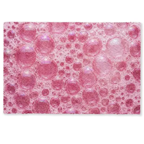 Roze - Schuim - Bubbels Deurmat klein -zkaufland3d