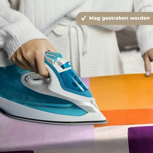 Vlakken - Abstract - Rechthoekig - Oranje Wandkleed katoen klein -sfeer9