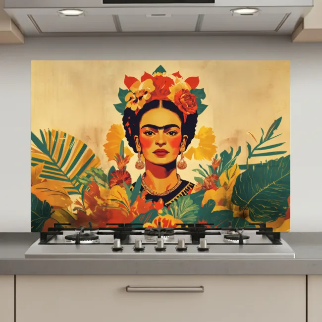 Vrouwelijk - Bloemen - Sieraden keuken achterwand spatscherm klein -3d_website