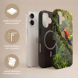 Ara - Jungle - Rood Toughcase MagSafe Apple iPhone 17 klein -USP_Lagen_FR