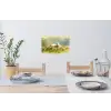 Schaap - Weide - Groen Muursticker klein -eettafel