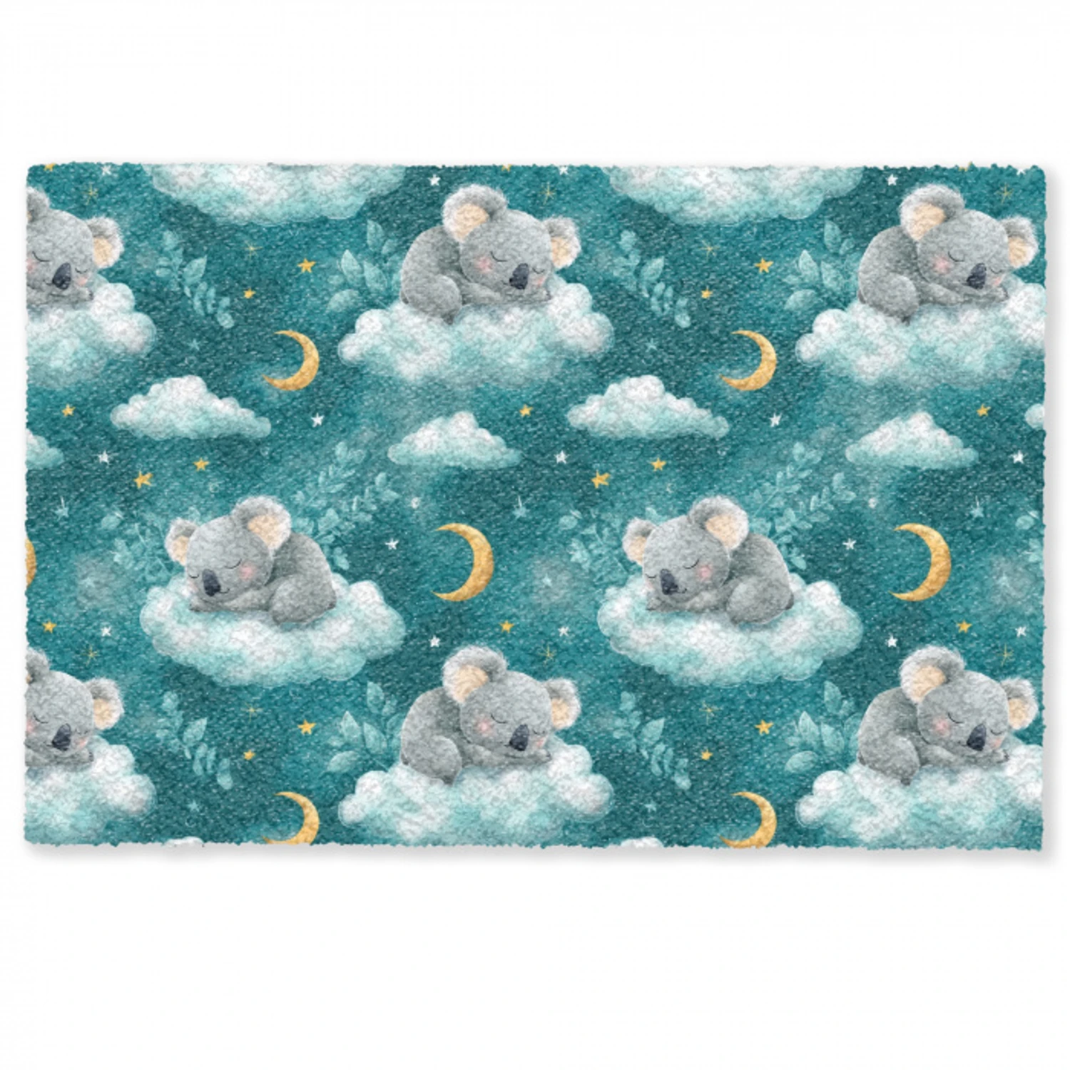 Koala's - Betoverend - Blauw Deurmat klein 898 -zkaufland3d