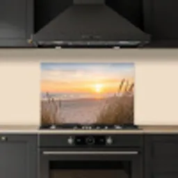 Zonsondergang - Duinen - Zee keuken achterwand spatscherm klein -sfeer1
